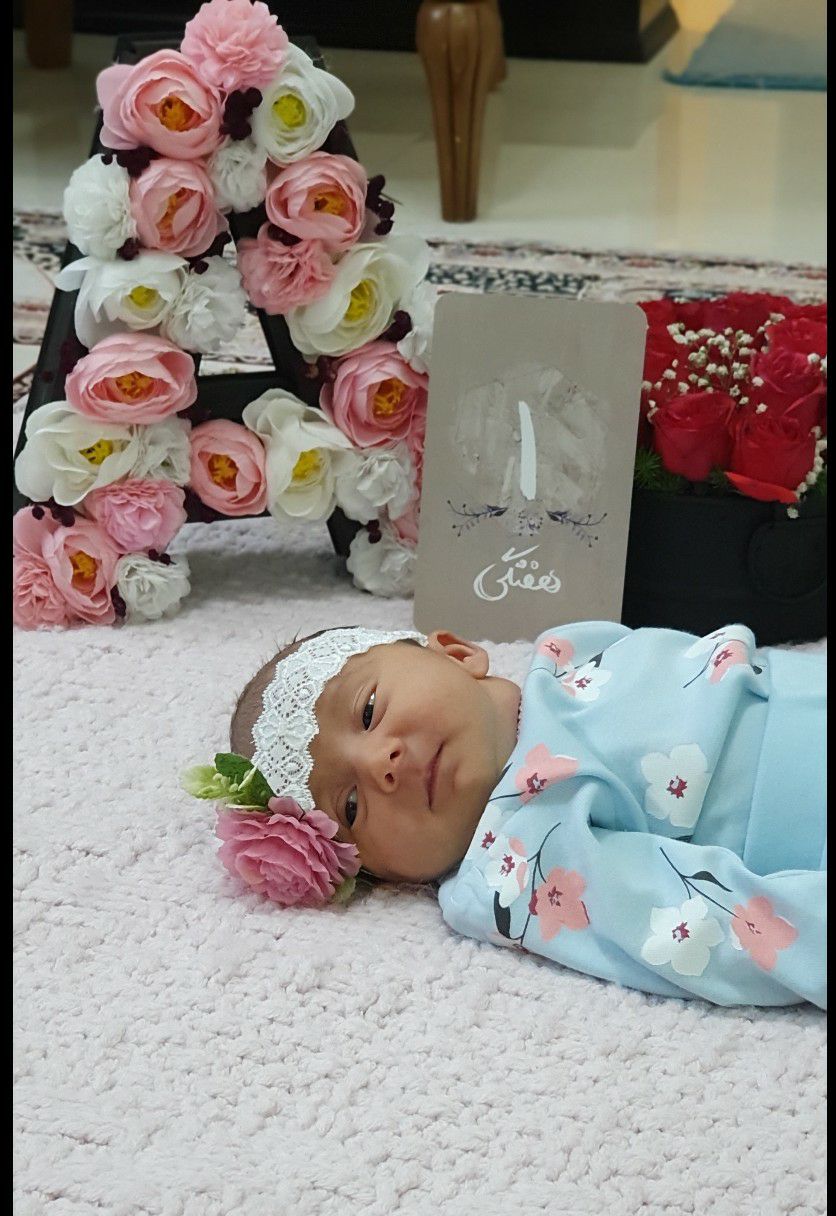 یک-هفتگی رادین و آیلین اسکندرزاده