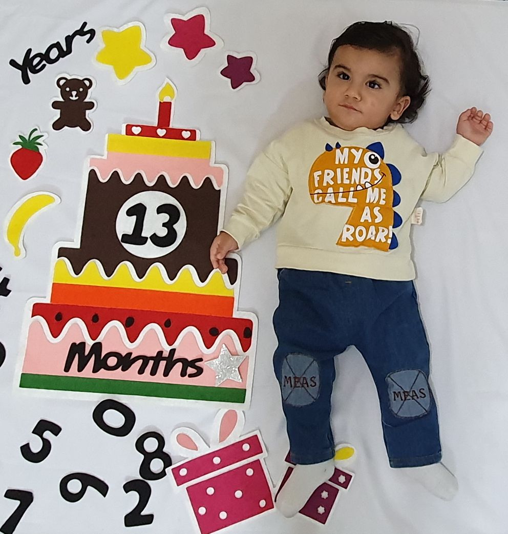 سیزده ماهگی کودک رادین و آیلین اسکندرزاده