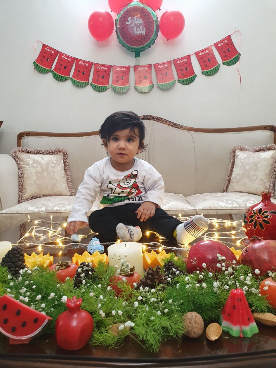 دوازده ماهگی نوزاد رادین و آیلین اسکندرزاده