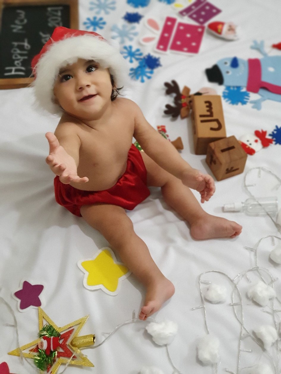 جشن کریسمس کودک رادین و آیلین اسکندرزاده