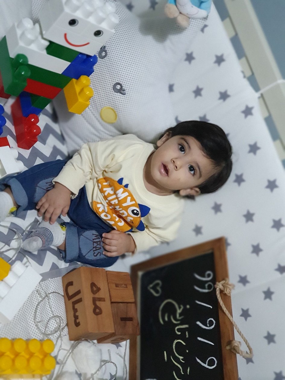 یازده ماهگی نوزاد رادین و آیلین اسکندرزاده