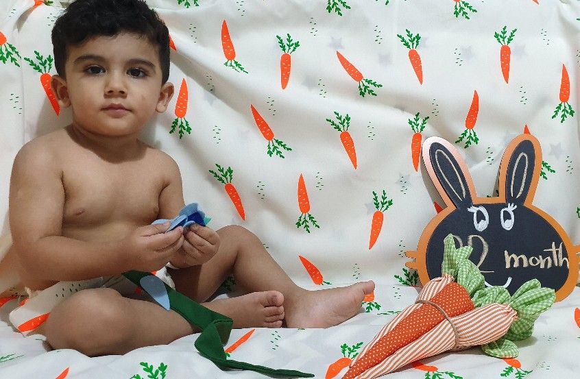 بیست و دو ماهگی کودک رادین و آیلین اسکندرزاده