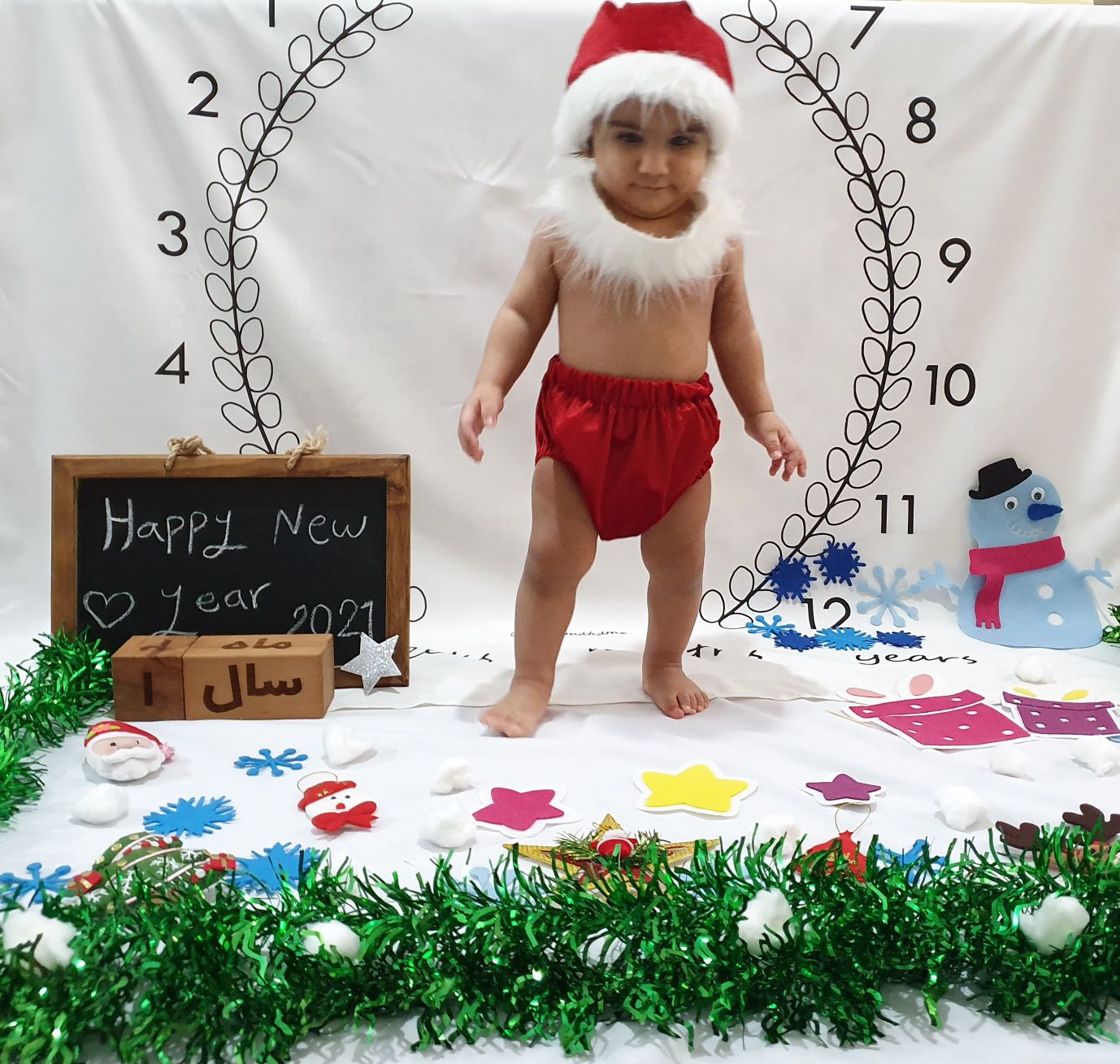 دوازده ماهگی نوزاد رادین و آیلین اسکندرزاده