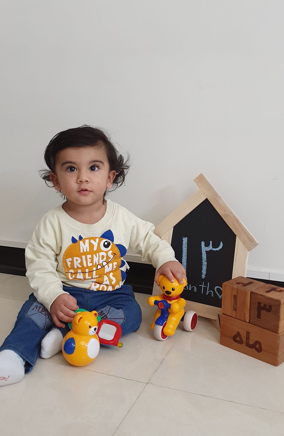 سیزده ماهگی کودک رادین و آیلین اسکندرزاده