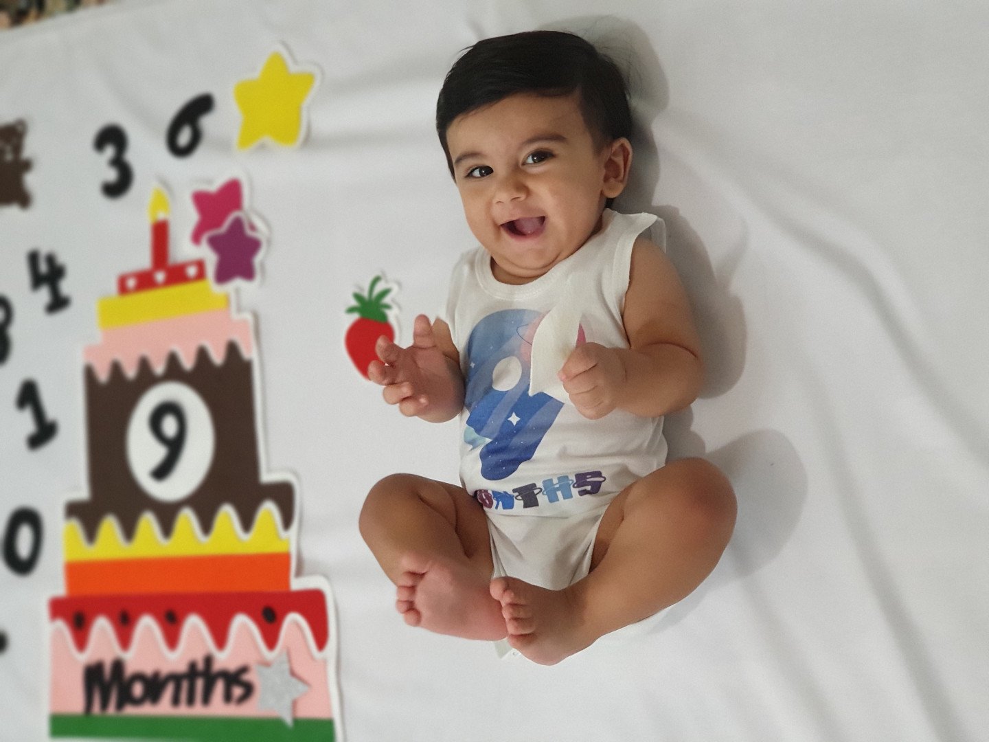 نه ماهگی نوزاد رادین و آیلین اسکندرزاده