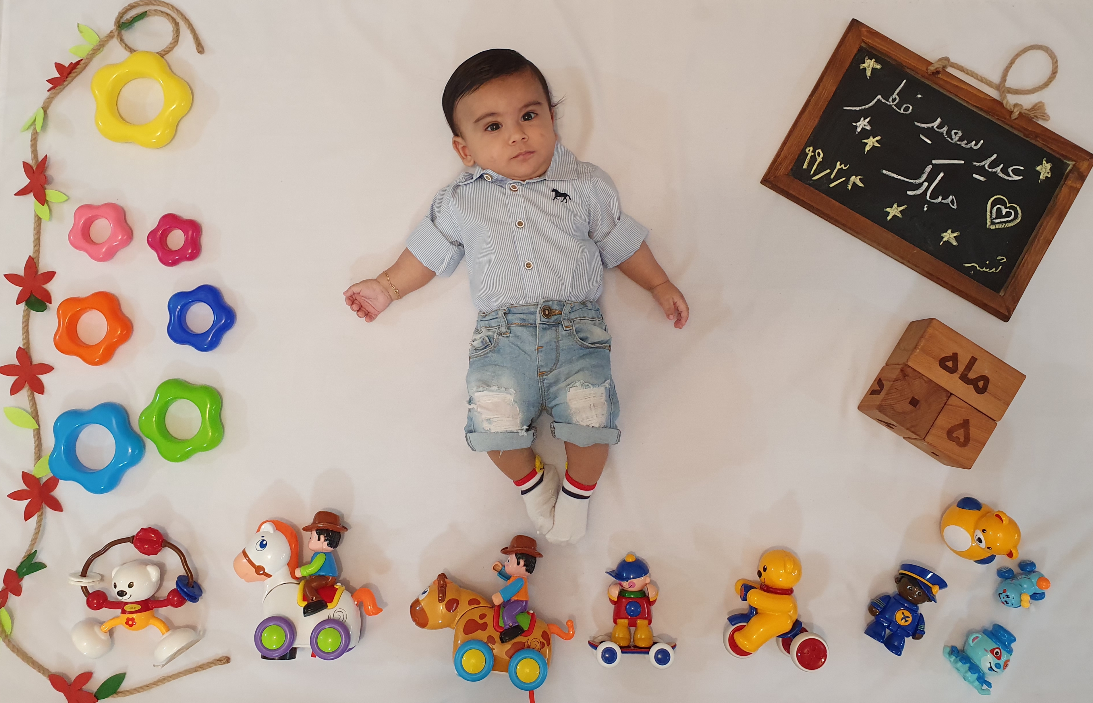 پنج ماهگی نوزاد رادین و آیلین اسکندرزاده