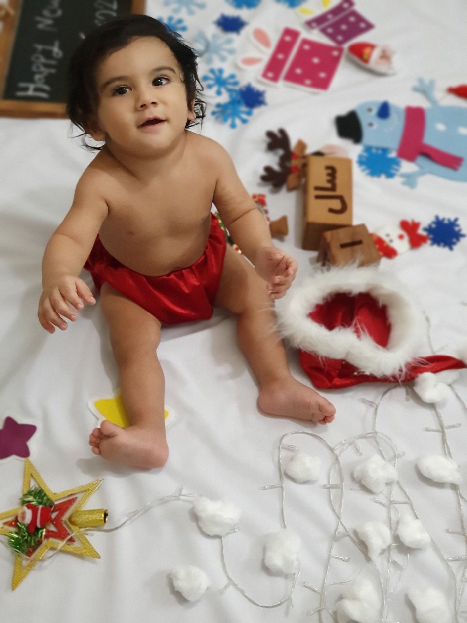 دوازده ماهگی نوزاد رادین و آیلین اسکندرزاده