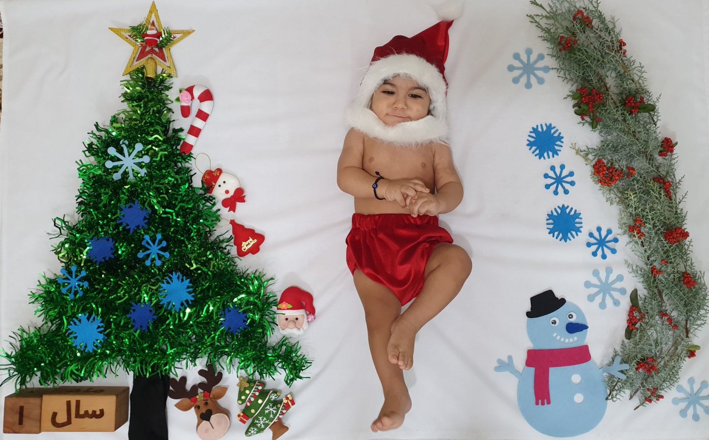 دوازده ماهگی نوزاد رادین و آیلین اسکندرزاده