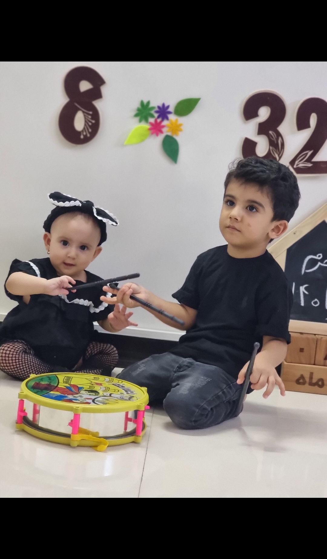 هشت ماهگی نوزاد رادین و آیلین اسکندرزاده