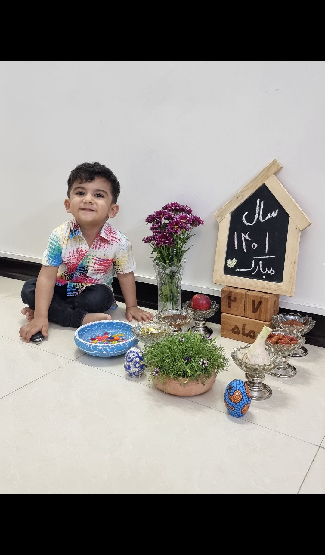 عید نوروز رادین و آیلین اسکندرزاده