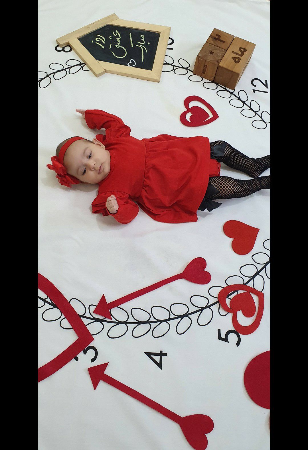 دو ماهگی نوزاد رادین و آیلین اسکندرزاده