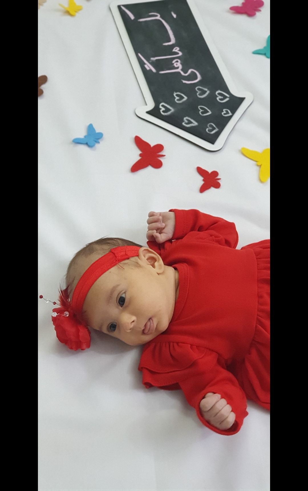 یک ماهگی نوزاد رادین و آیلین اسکندرزاده