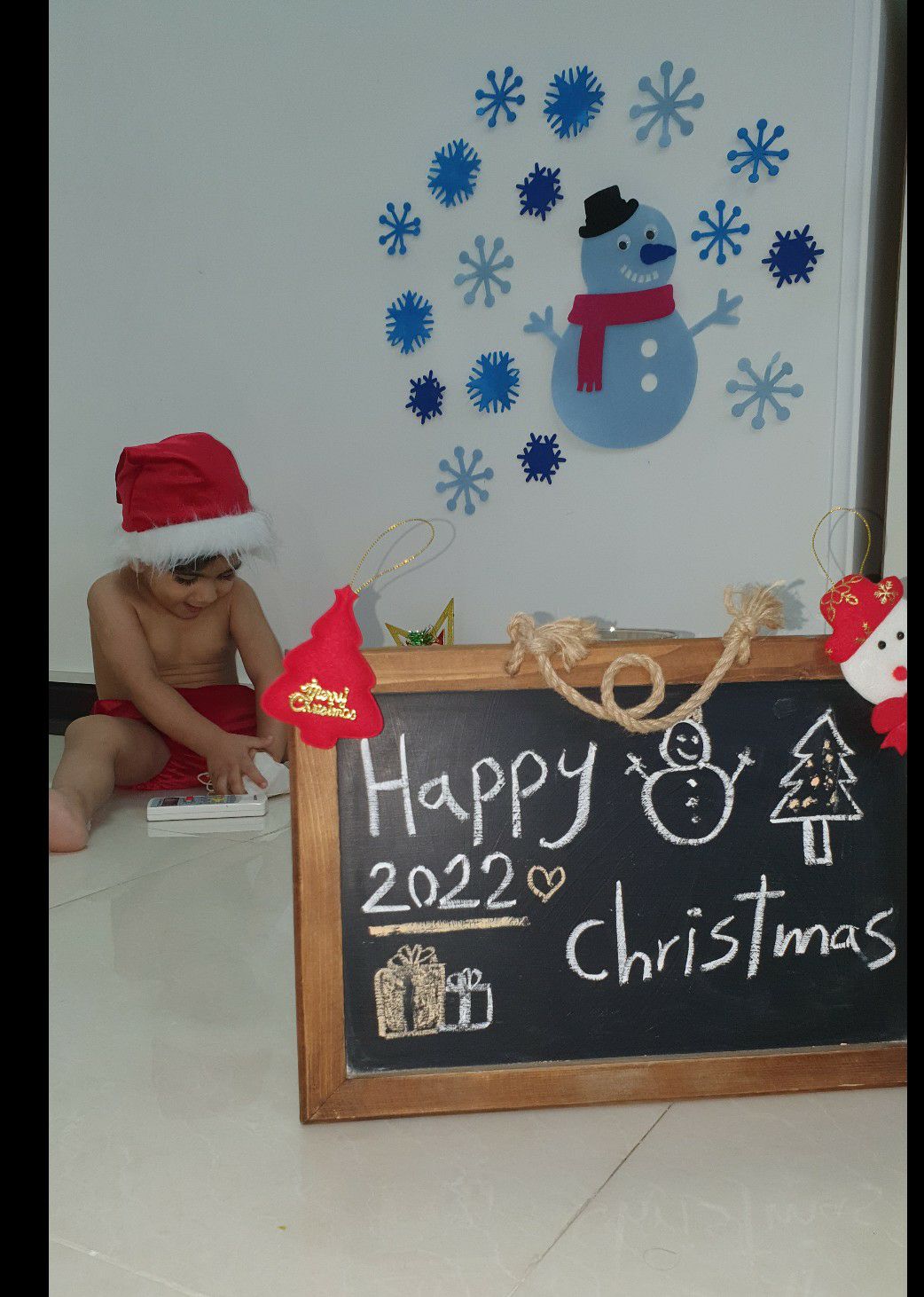 جشن کریسمس کودک رادین و آیلین اسکندرزاده