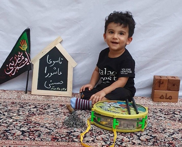 بیست ماهگی کودک رادین و آیلین اسکندرزاده