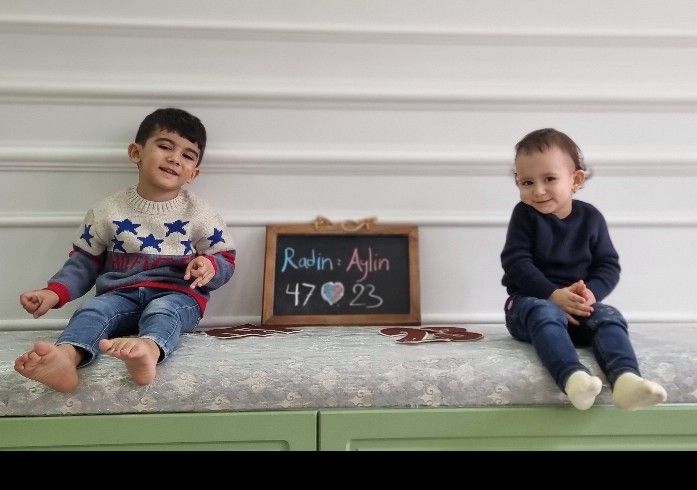 بیست و سه ماهگی کودک رادین و آیلین اسکندرزاده