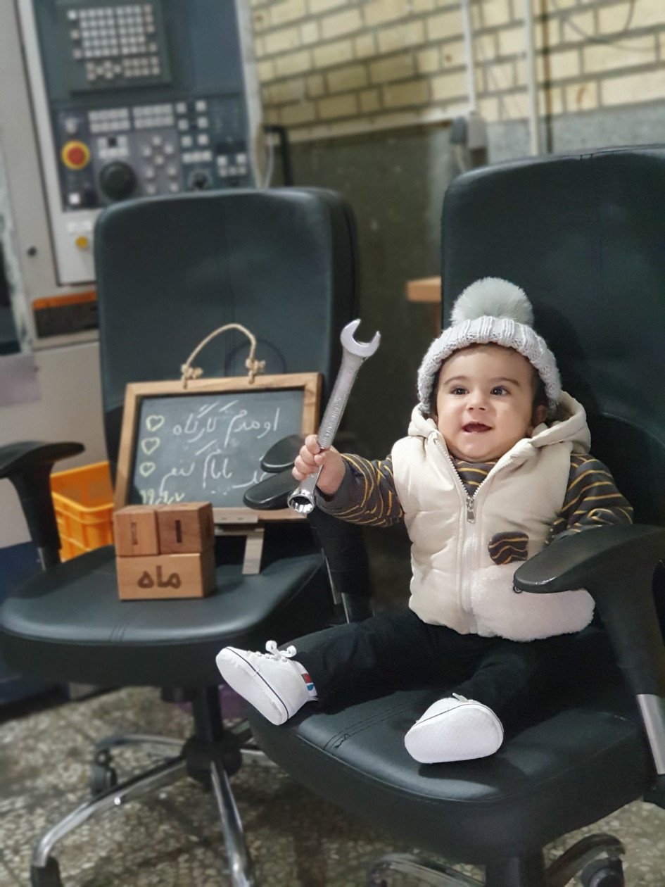 یازده ماهگی نوزاد رادین و آیلین اسکندرزاده