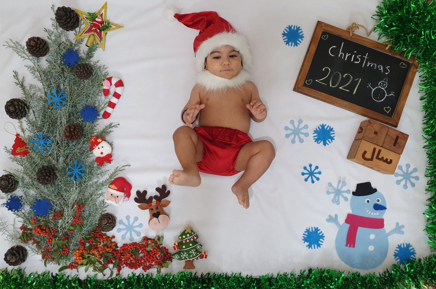 دوازده ماهگی نوزاد رادین و آیلین اسکندرزاده