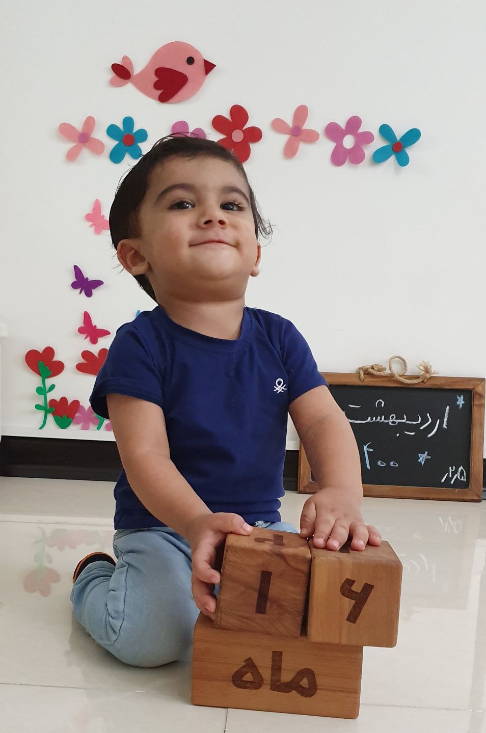 شانزده ماهگی کودک رادین و آیلین اسکندرزاده