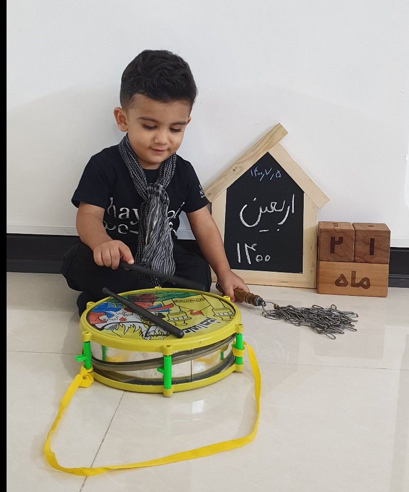 عکس محرم کودک رادین و آیلین اسکندرزاده