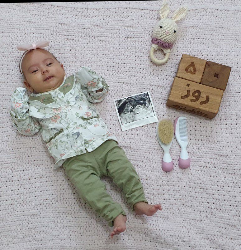 بارداری رادین و آیلین اسکندرزاده