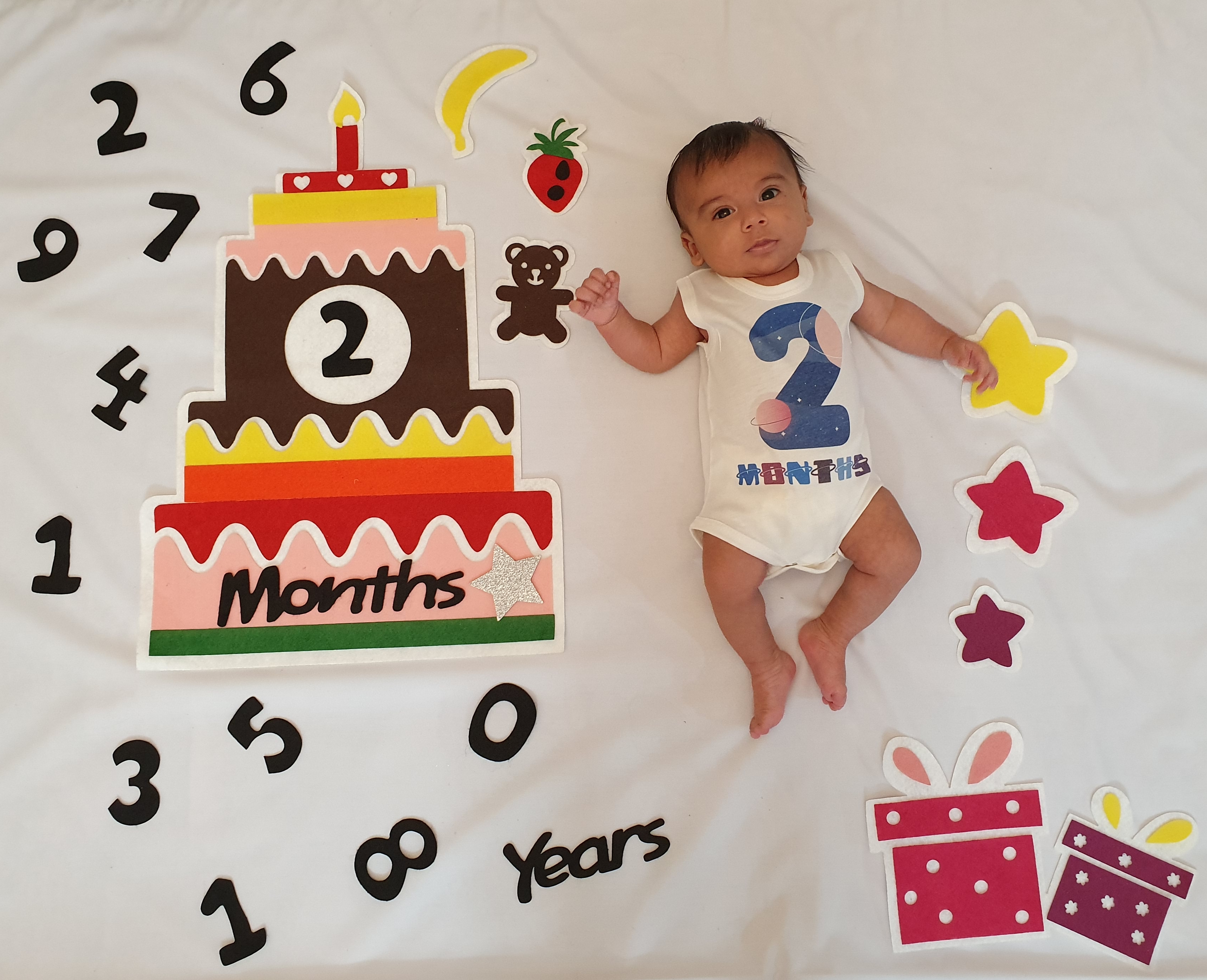 دو ماهگی نوزاد رادین و آیلین اسکندرزاده