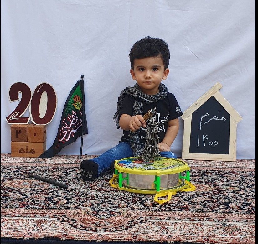 بیست ماهگی کودک رادین و آیلین اسکندرزاده