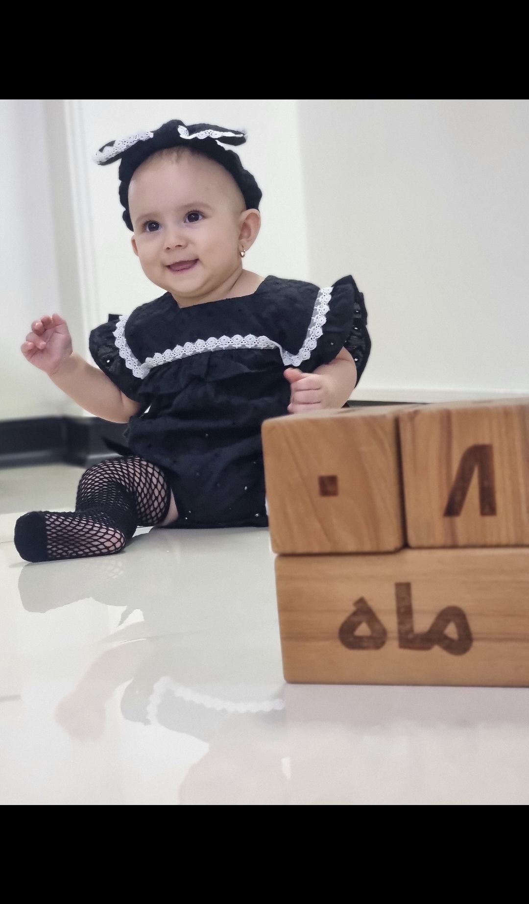 هشت ماهگی نوزاد رادین و آیلین اسکندرزاده