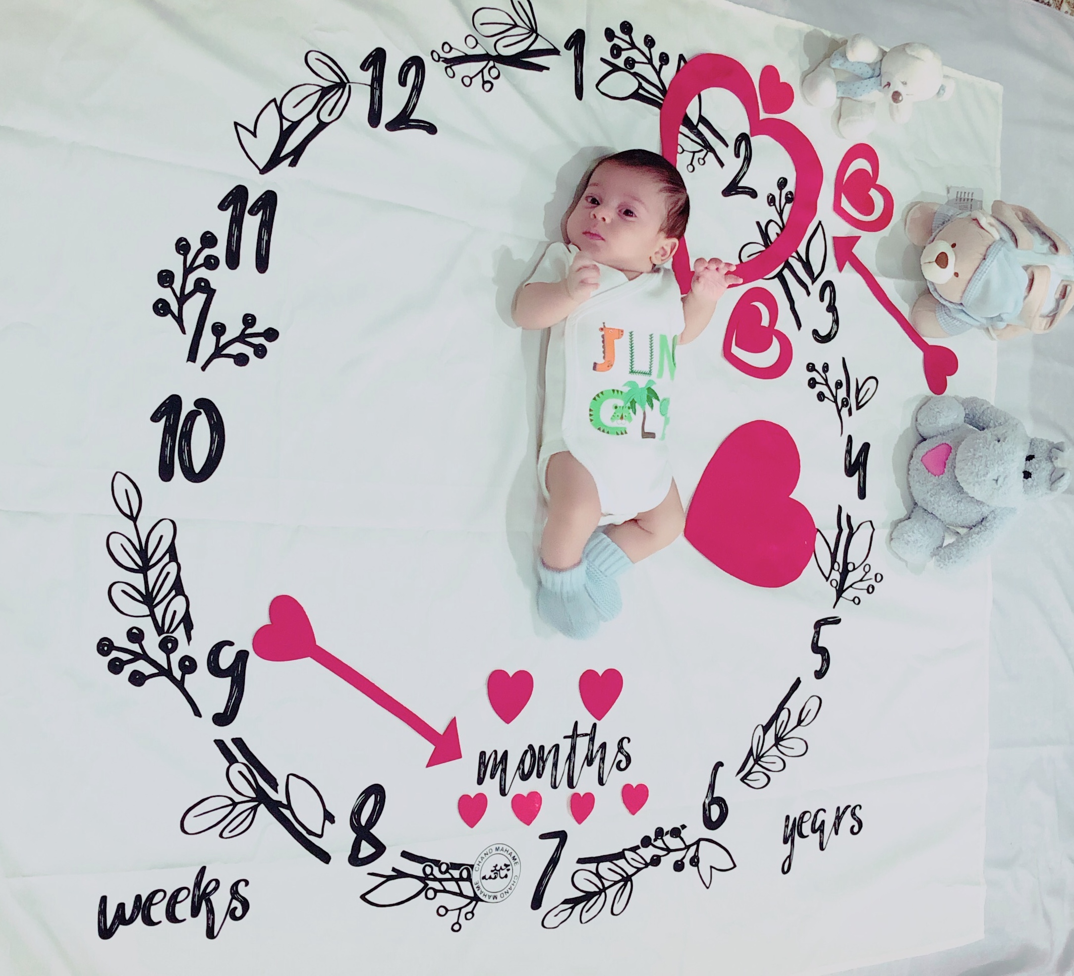 یک ماهگی نوزاد ارشان والانیا