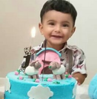 دوازده ماهگی نوزاد آرسام غلامی