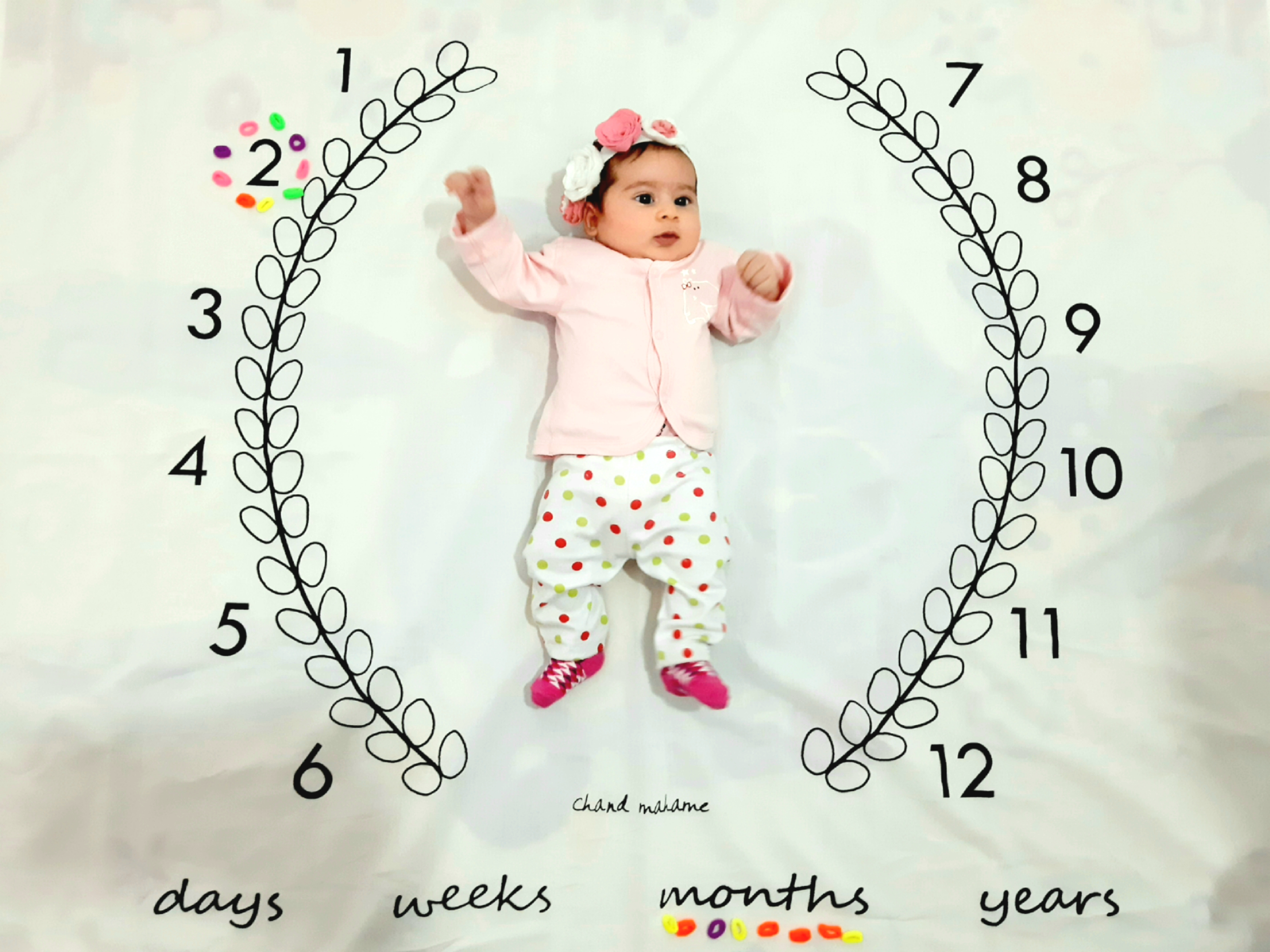 دو ماهگی نوزاد نیلیا پناهی