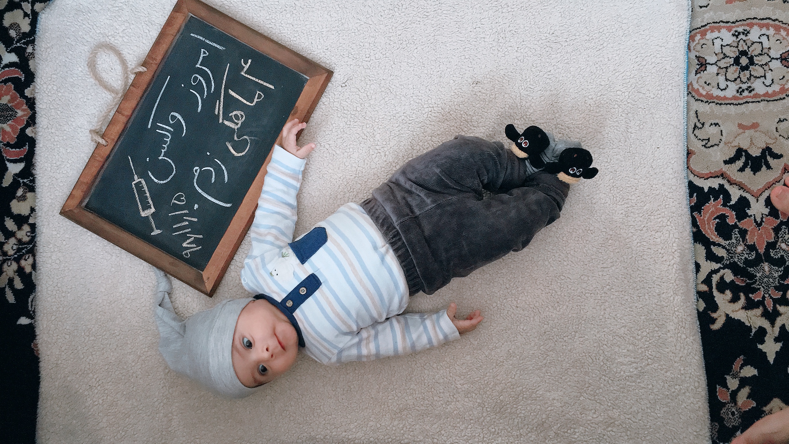 عکس نوزاد پسر ايليا دعاگو