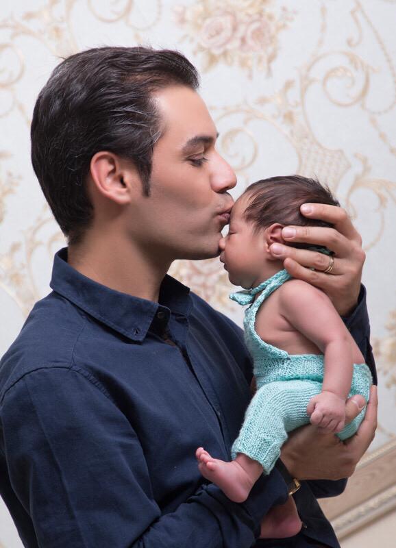 یک ماهگی نوزاد سامیار صالحی