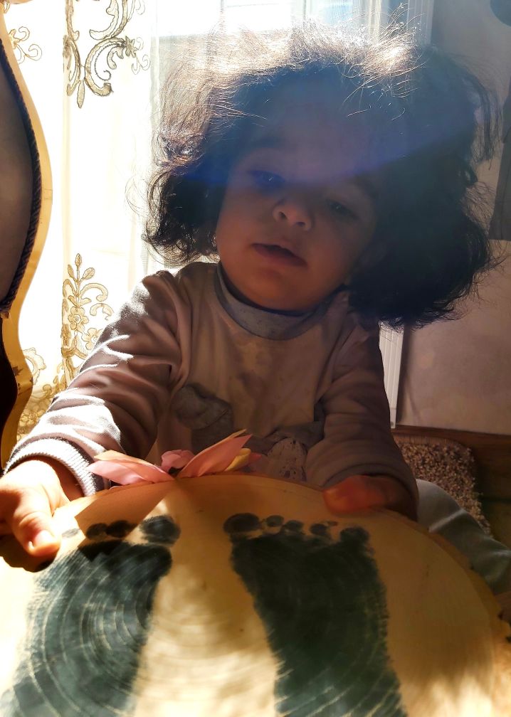 اثر پای نوزاد لونا اشكاني پور