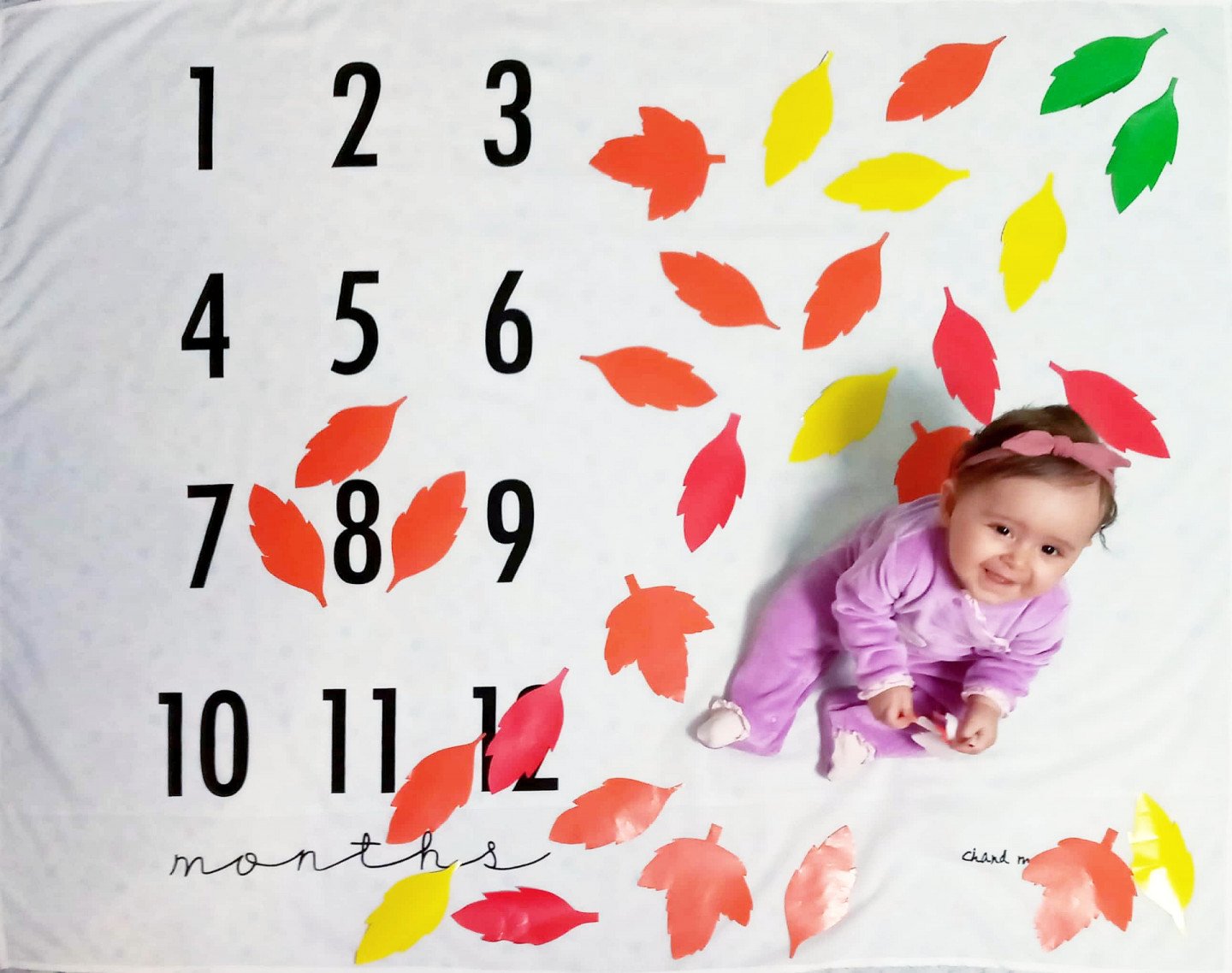 تم عکس پاییزی نوزاد فاطمه حورا هاشمی