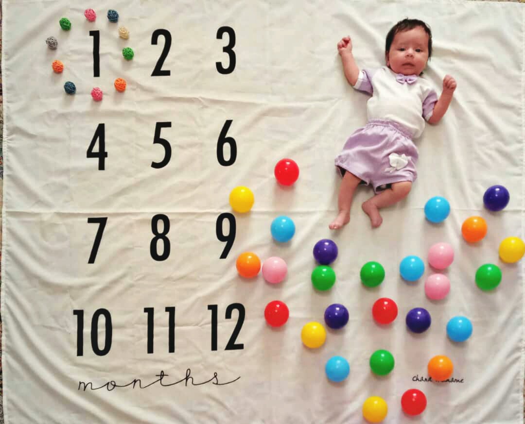 یک ماهگی نوزاد فاطمه حورا هاشمی