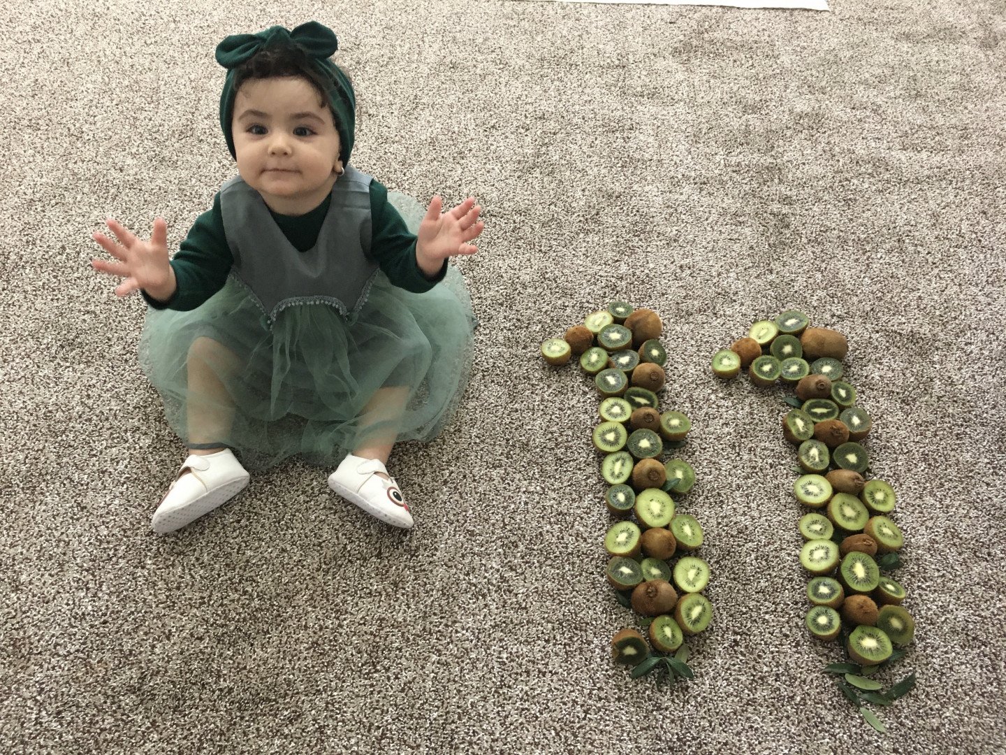 یازده ماهگی نوزاد همتا حسن بابایی