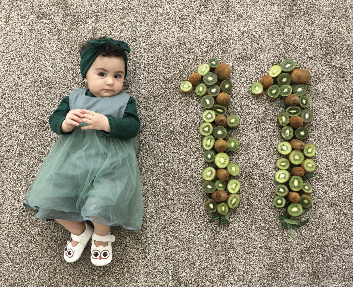 یازده ماهگی نوزاد همتا حسن بابایی