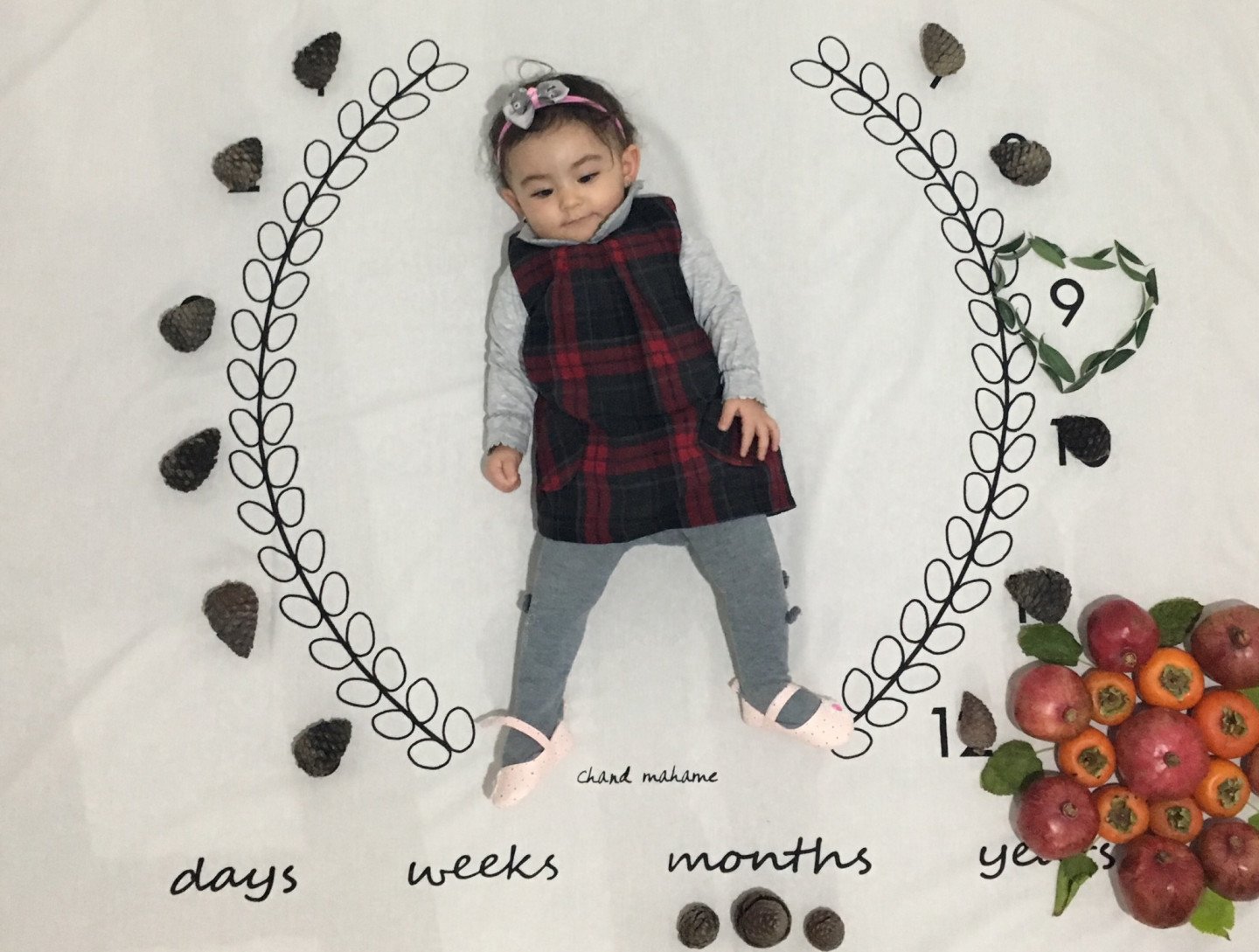 نه ماهگی نوزاد همتا حسن بابایی