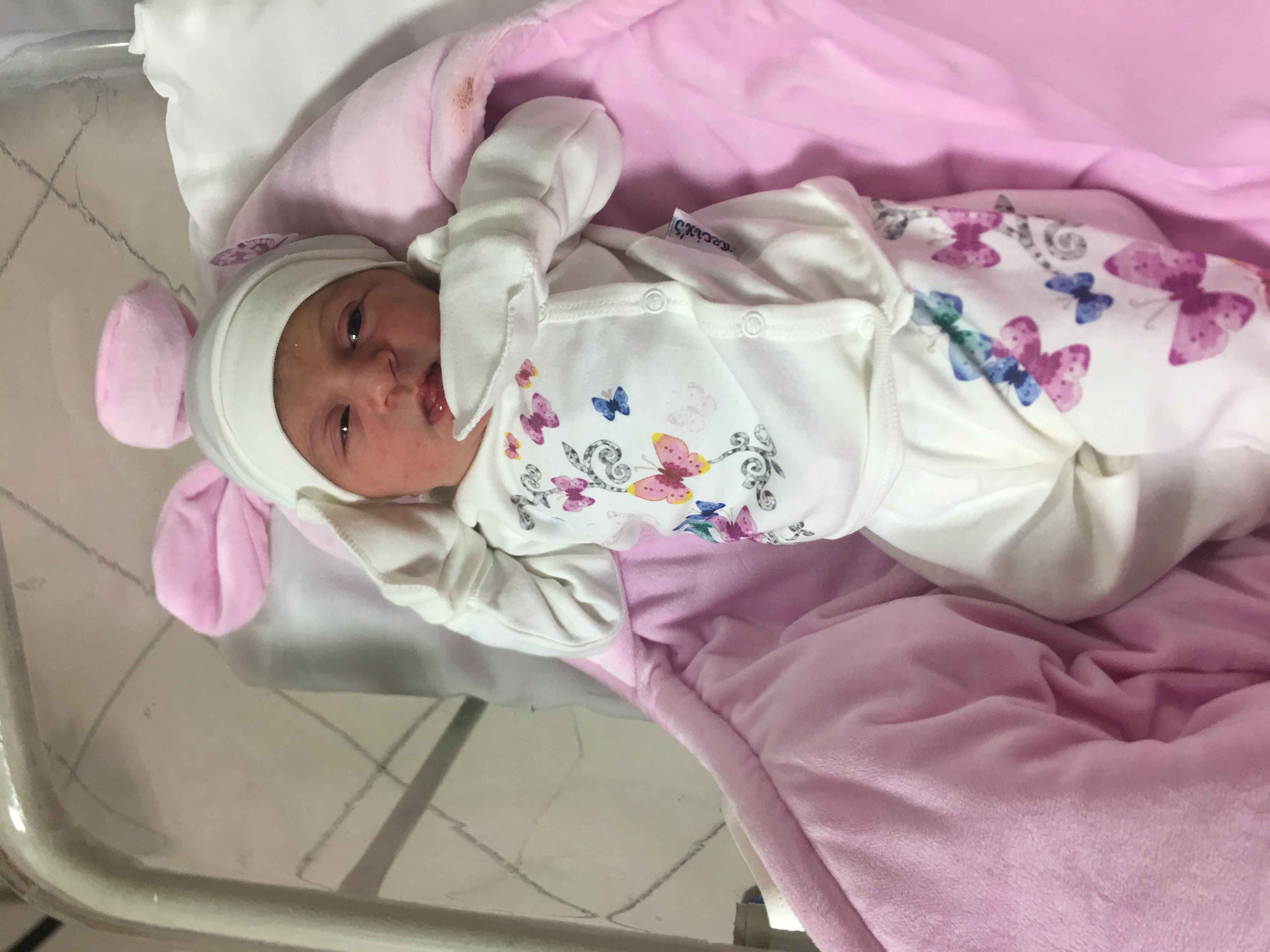 متولد شدن نوزاد ايه اردكاني