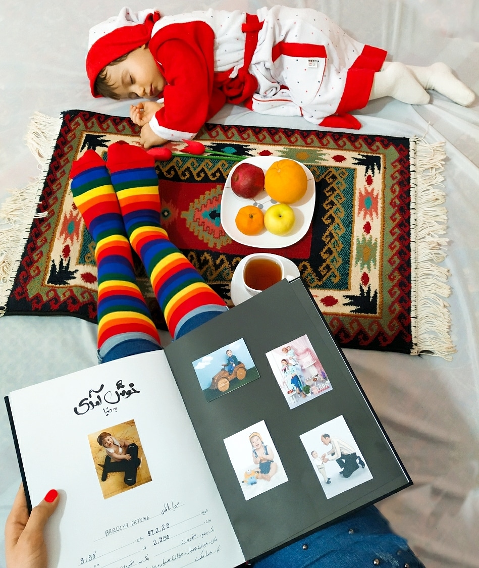 هجده ماهگی کودک بردیا فاطمی