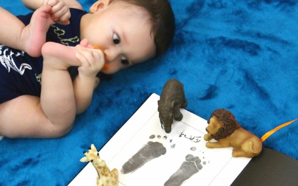 پنج ماهگی نوزاد بهرادقاسمی