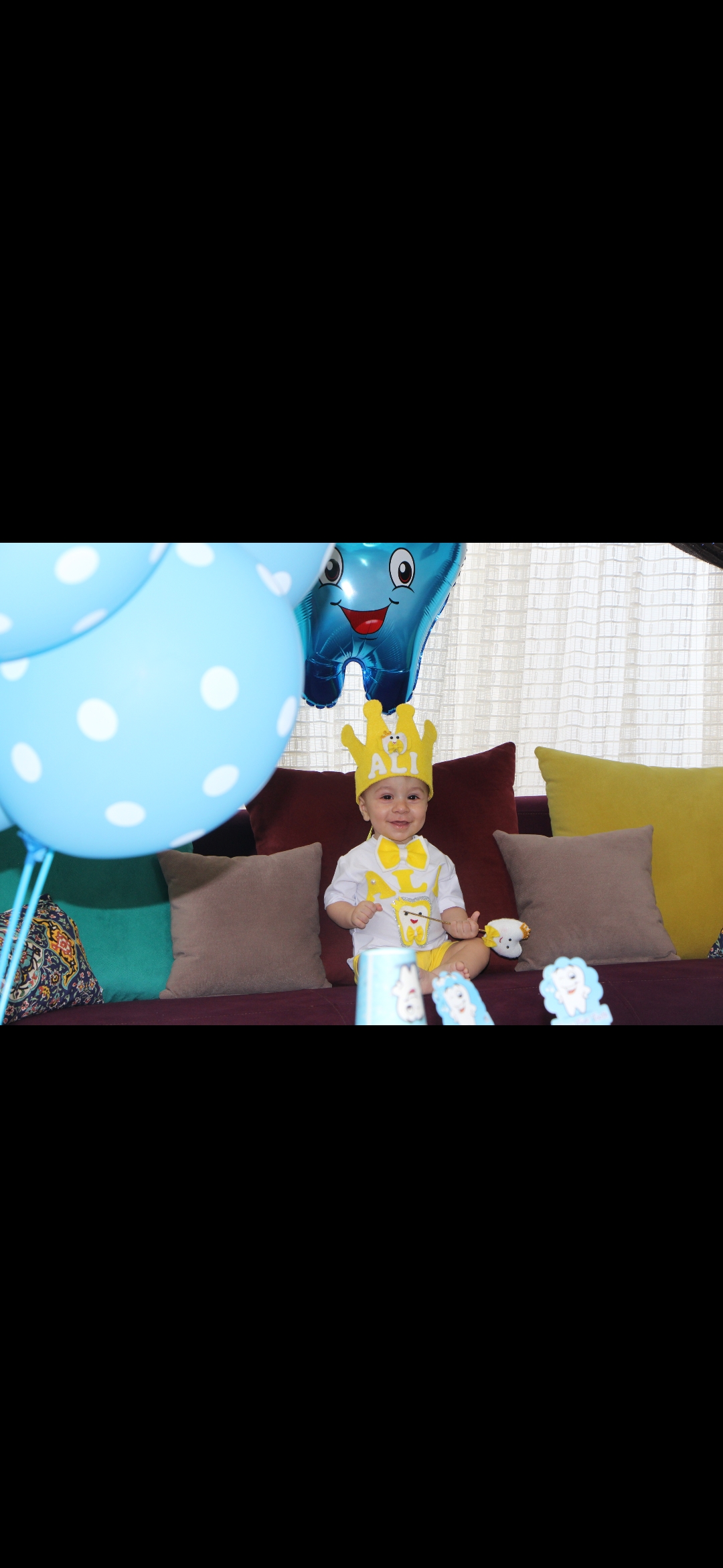 هشت ماهگی نوزاد علی نکویی