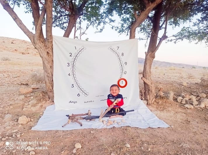 تم عکس پاییزی نوزاد آدریان آزادیان