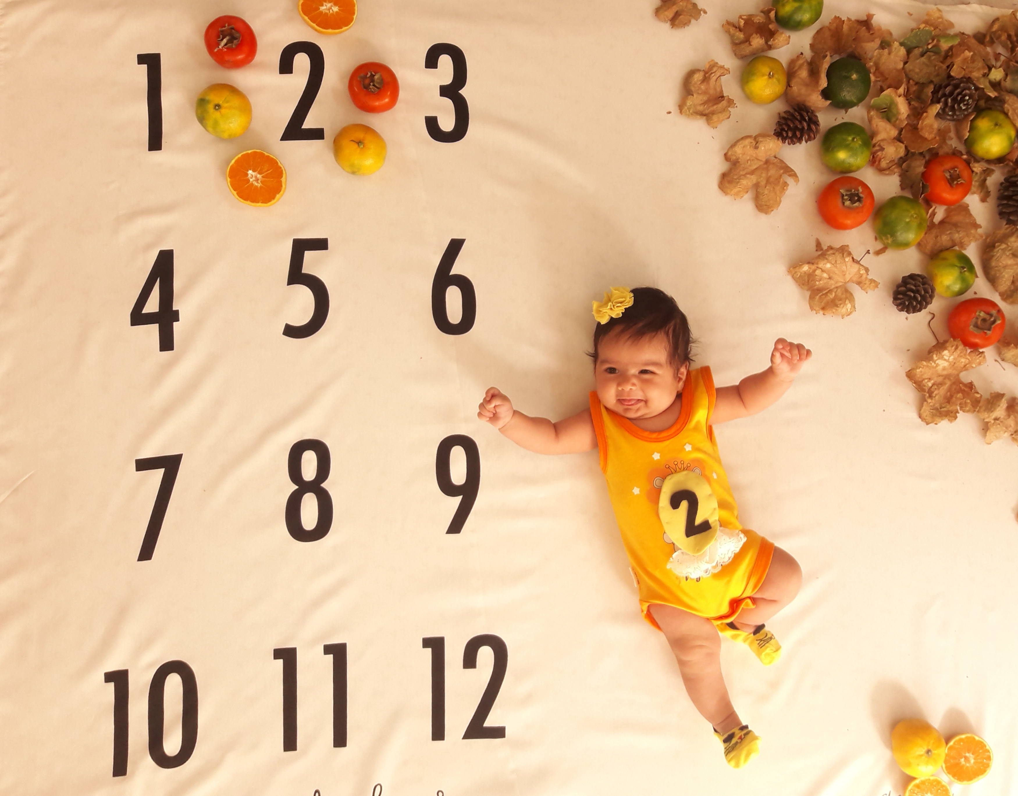 تم عکس پاییزی نوزاد سلین