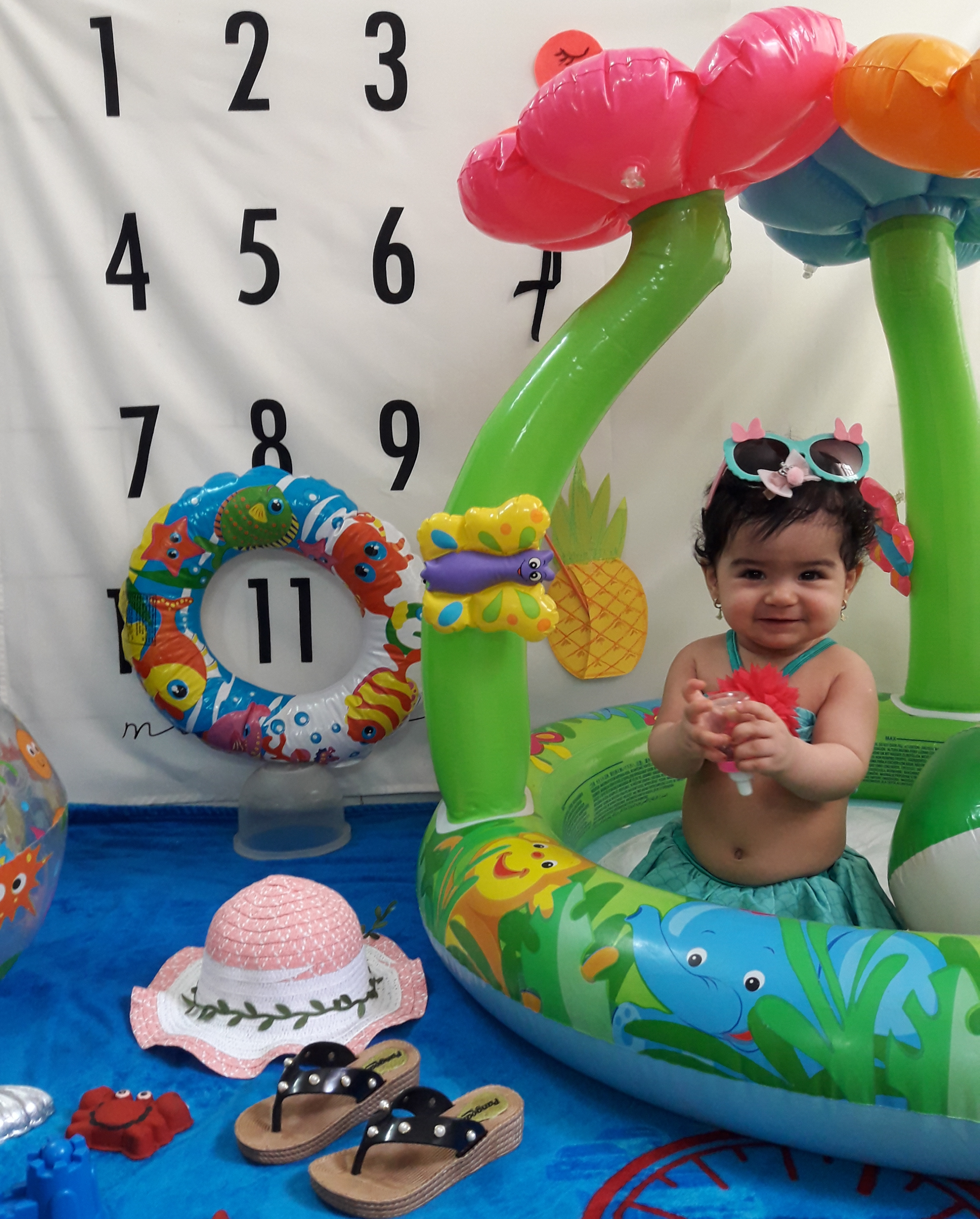 یازده ماهگی نوزاد سلین