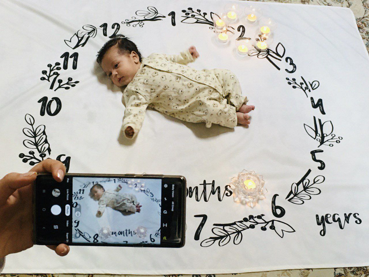 غلتیدن نوزاد رادین اینانلو