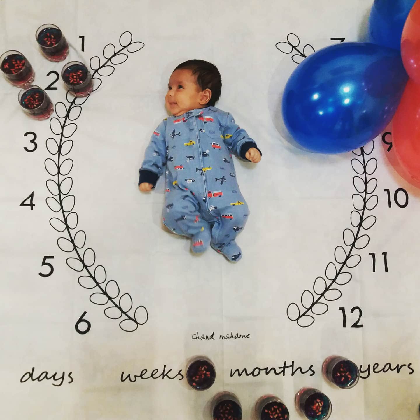 دو ماهگی نوزاد آراد سازگار