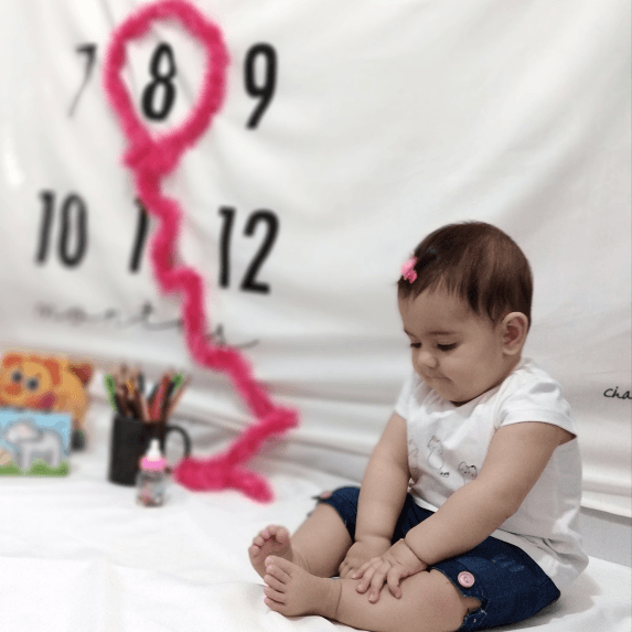 پارچه ماهگرد نوزاد طرح کلاسیک نفس قاسمی سپرو