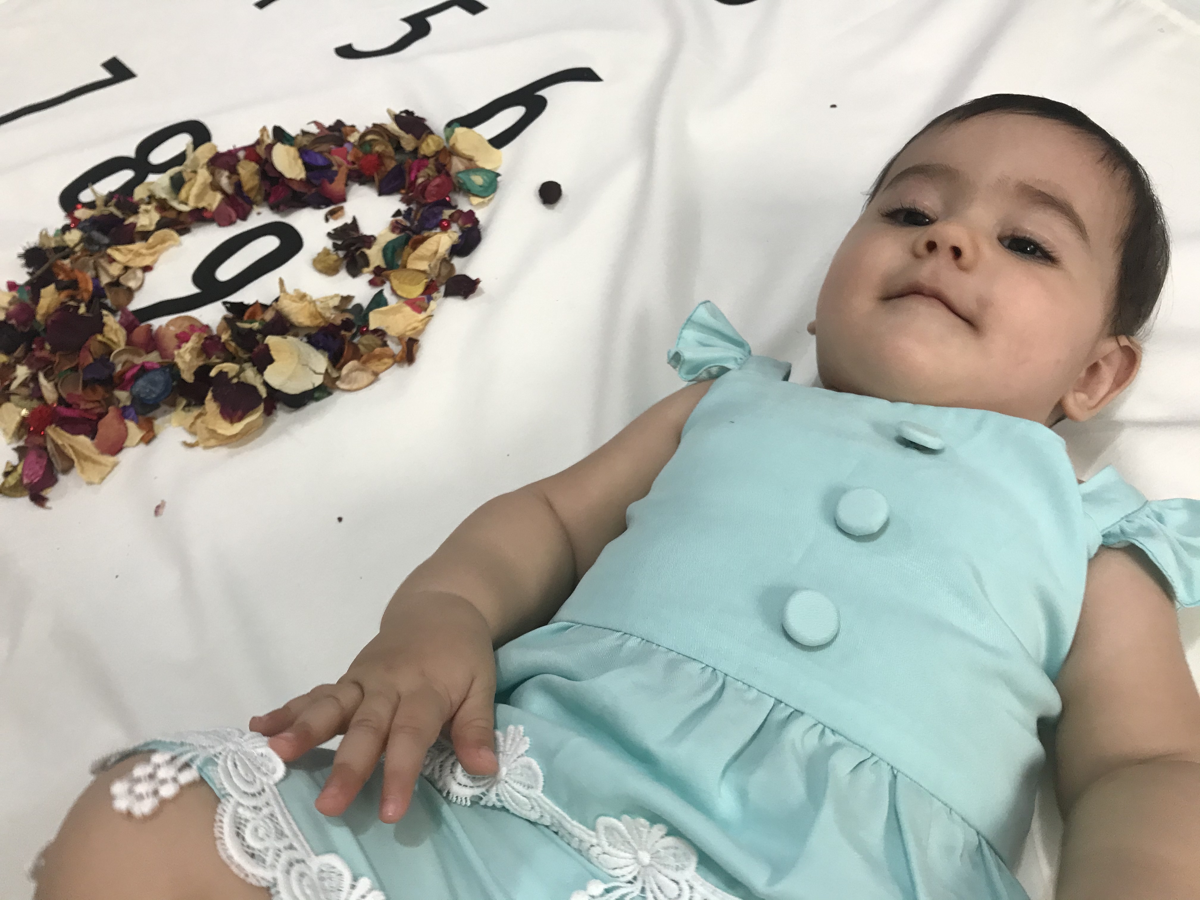 نه ماهگی نوزاد نفس قاسمی سپرو