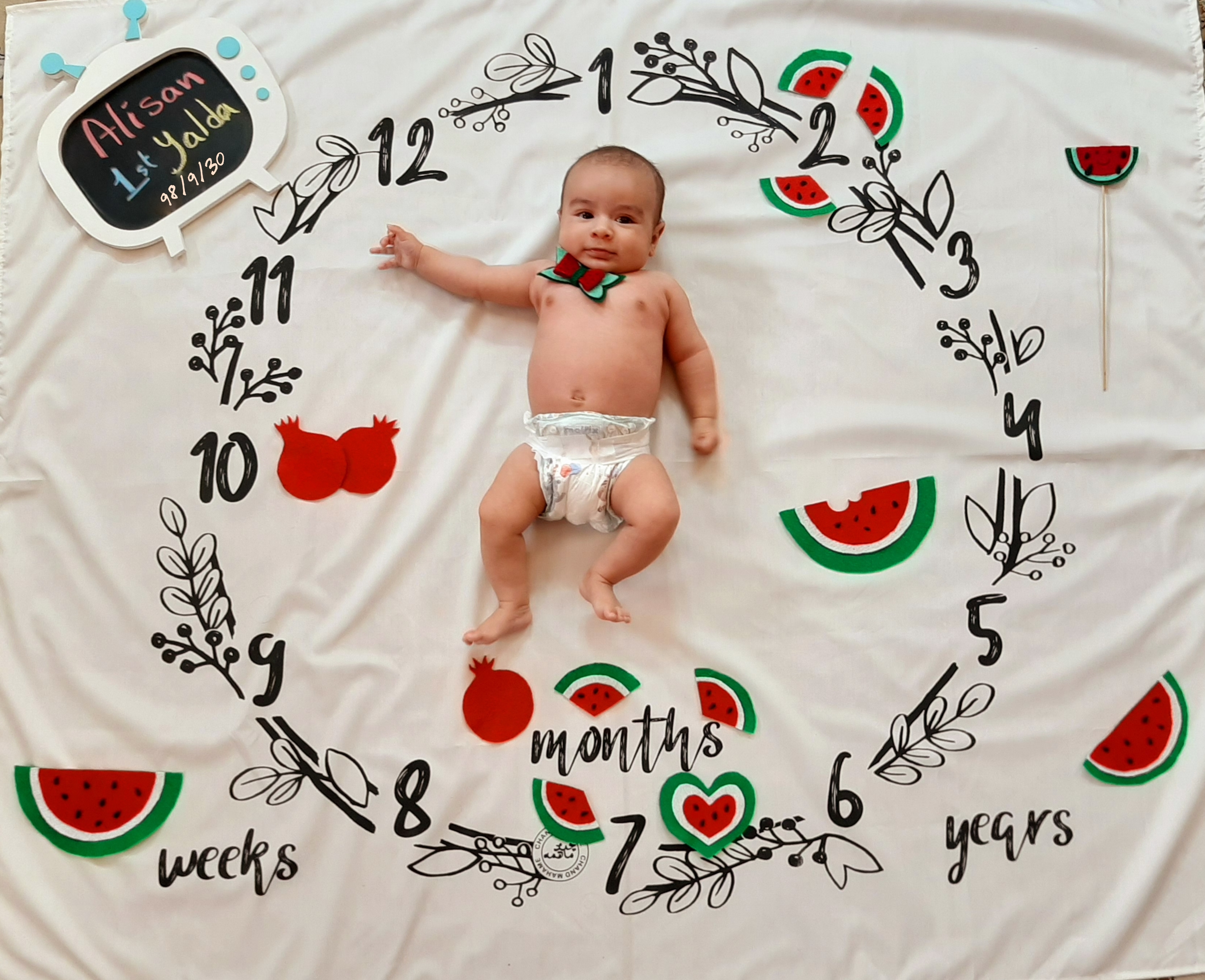 اولین خنده نوزاد علیسان جعفری آثار